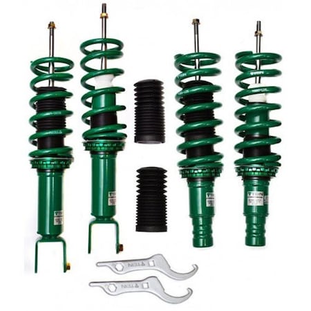 Kento Gear Street Basis Z Coilovers for 06-11 Honda Civic - Green KE3847743